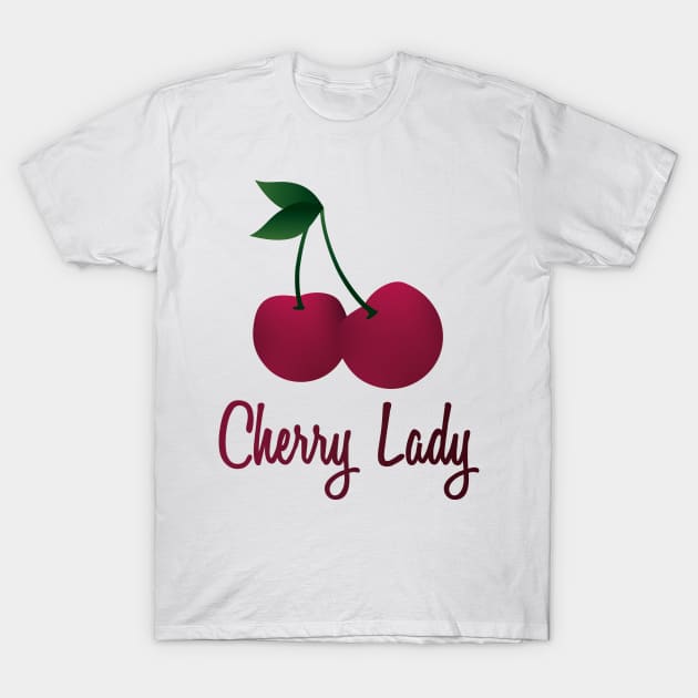 Sweet cherry fruit strawberry gift cherry tree T-Shirt by MrTeee